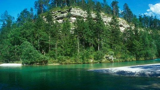 Steyr Fluss in Oberösterreich